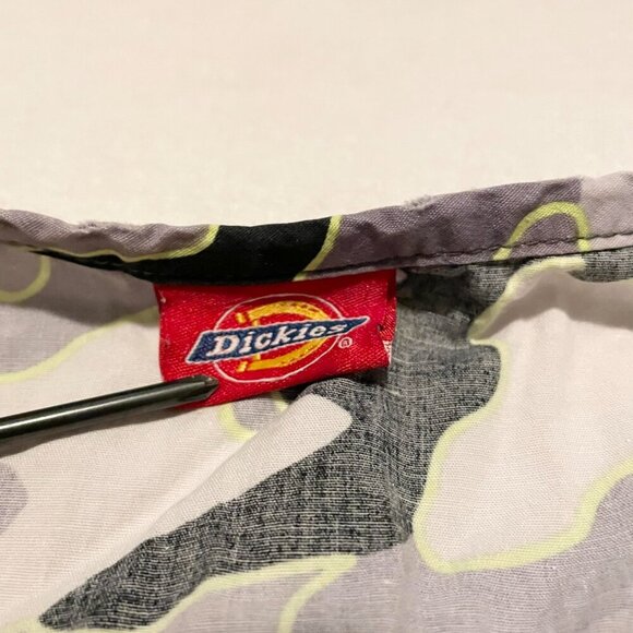 Dickies Camo Scrub Shirt Womens Size 2XL Flaws - Picture 4 of 16